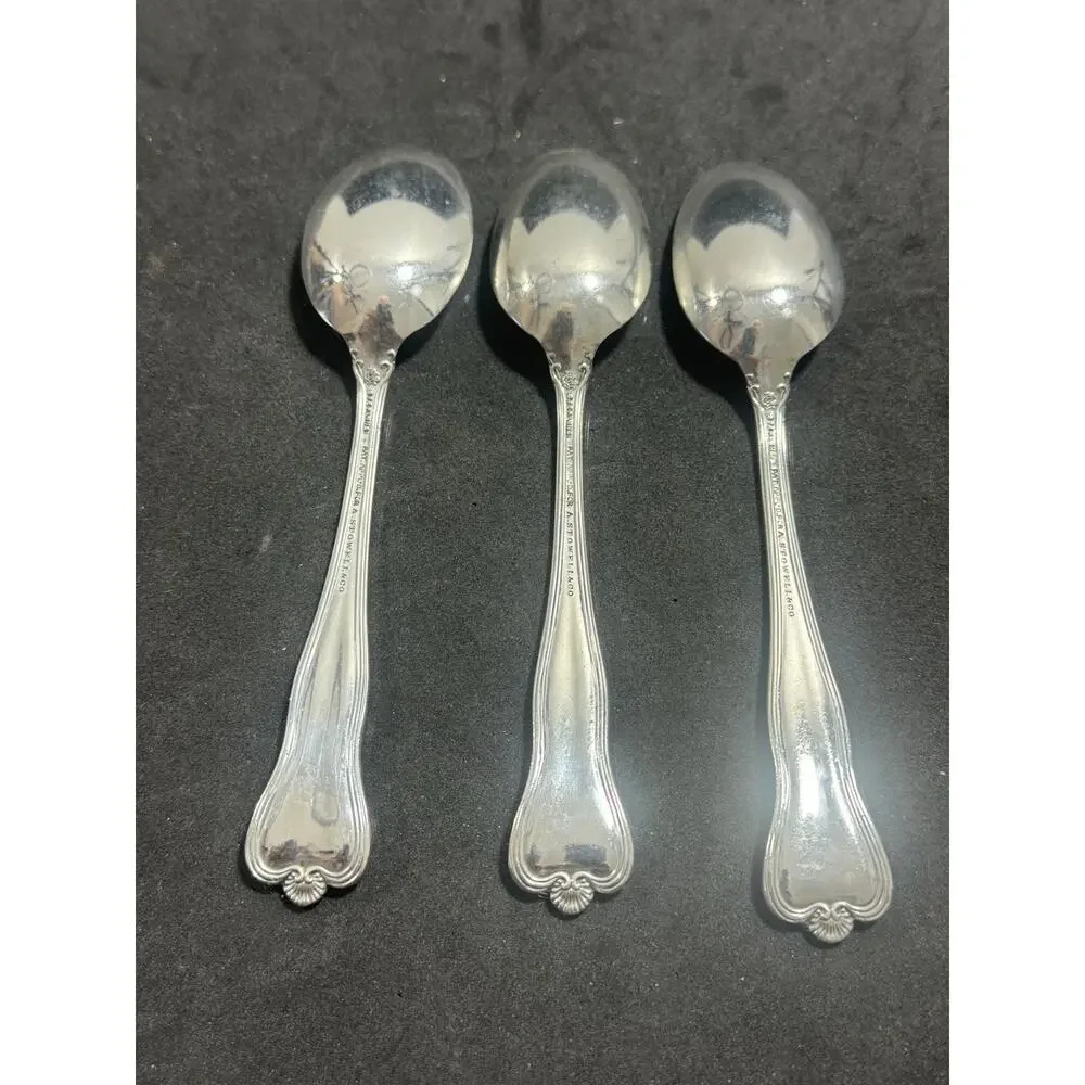 Priscilla by Frank Smith 3 Sterling Silver Teaspoons 5 3/4